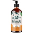 Lemmikloomad Puhtaim lõheõli koertele, kassidele, hobustele, tuhkrutele ja lemmikloomadele - 32 Fl Oz 100% puhas Premium toiduklass - looduslik omega 3, 6 ja 9 täiendus - soodustab naha, liigeste ja aju tervist