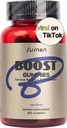 Boost Gummies, Serenoa Repens & Ashwagandha ekstrakt, Sage Palmetto meestele, Enhance keha funktsioon, Vähendada stressi, Mees Vitality Supplement,Cola Flavor (60 Gummies)