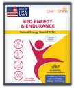 Red Energy & Endurance Patch - Natural Energy - 30 Patch