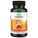 Swanson Vitamiin A 10 000 RÜ (3 000 mikrogrammi RAE) Looduslik toit luudele, naha tervisele, nägemise toetamisele ja immuunsüsteemi funktsioonile - kõrge imendumine Vitamiin A 250 Softgels