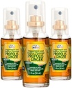 Beelife Propolis Throat Spray– rahustav Mesi ja ingveri Propolis Spray- Natural Immune Support & Bee Propolis Extract-Antioxidans, Rich Flavonoidid & Artepillin, No Sugar, Gluteenivaba - 3-Pack, 90 ml