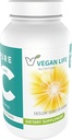 Vegan Life Nutrition - puhas C-vitamiini täiendus - Gluteenivaba, mitte-GMO - immuunsuse tugi ja valgete vereliblede tervis - 120 kapslit