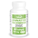 Supersmart Annatto Tokotrienoolid 100 mg päevas (DeltaGold E-vitamiin) - Tokotrienoolide täiendus | Mitte-GMO & Gluteenivaba - 60 Softgels