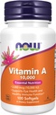 Vitamiin A 10000 IU, 100 Sgels by Now Foods (pakk 3)