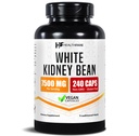 Healthfare White Kidney Bean Extract 7500mg | 240 Vegan Kapslid | Extra Tugevus Kontsentreeritud valem | Taimne täiendus Carb & Seedimise Toetus | Mitte-GMO, Gluteenivaba | Valmistatud USAs