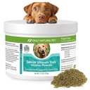 Ainult looduslik lemmikloom Senior Ultimate Daily Canine Vitamin Supplement for Dogs Complete Holistic Health Support - Made in USA, 5, 3 oz Türgi Maitsestatud Pulber