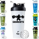 Forza Sports Blender Pudel x Classic 28 untsi. Shaker - Sasquats - Must