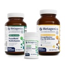 Metageenika PhytoMulti - 60 tabletti, OmegaGenics EPA-DHA 1000-60 Softgels ja UltraFlora BiomePro - 30 kapslit