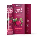 Snap Supplements Heart Beets Stick Packs, Orgaaniline peedi juure pulber joogisegu, südame-veresoonkonna toetus meestele ja naistele, peet, granaatõunad ja punane Spinach, lämmastikoksiidi võimendaja, segatud marja, 10 serveerimist