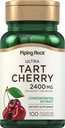 Piping Rock Tart Cherry Extract kapslid 2400 mg | 100 pillid | kontsentreeritud mahla ekstrakt | Mitte-GMO, Gluteenivaba täiendus