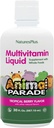 NaturesPlus Animal Parade Eluallikas Laste vedelad multivitamiinid - Troopiline marjamaitse - 30 fl oz - Terve toidulisand - Taimetoitlane, gluteenivaba - 60 serveerimist