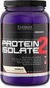Ultimate Nutrition Vegan Taimedel põhinev valk Isolaatpulber - Ilma suhkru ja laktoosita - 20 grammi valku serveerides 100% looduslikult esinevate BCAA-dega, Vanilla, 2 naela