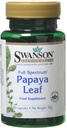 Swanson Full Spectrum Papaya Leaf - Taimne täiendus, mis edendab seedetrakti tervist ja GI Tract Support - looduslik valem üldine heaolu - (60 kapslit, 400 mg iga)