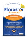 Florastor Select Immunity Boost Daily Probiotic & Immune Support Supplement for Women and Men, Saccharomyces Boulardii CNCM I-745 Plus Tsink, Vitamiin C & D3 (30 kapslit)