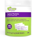 EZY DOSE Saline Nasal Rinse Packets, Individuaalselt Pakitud Sinus Refill Packets, Nasal Relief, 100 Count, Valmistatud USA-s