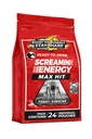 Screamin Energy Max Hit - energiakaadrid ekstra tugevus ženšenni ja kofeiiniga - 100% B-1, B-2, B-3, B-6, B-7 ja B12 Coffee Mocha, 24 Count