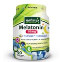 LOODUSLIKUD ESSENTIALS Melatoniin 10 mg | Kohene ja laiendatud vabanemine | Edasijõudnud tsüklosoomi liposomaalne manustamine | Mitte-GMO, Gluteenivaba, taimetoitlane | 60 tabletti