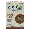NOW Foods, BetterStevia Prantsuse Vanilla granuleeritud pakendid Zero-Calorie Sweetener, Keto sõbralik, sobib diabeetikutele, puudub erütritool 75 loend