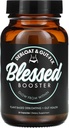 BLESSED Booster De-Bloat & Gut Fix - Daily De-Bloat & Sot Health for Belly Bloat Relief & Water Retention, Seedeensüümid, Taimepõhine, Vegan-Friendly, Gluteenivaba, suhkruvaba (30 kapslit)