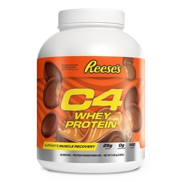 Cellucor C4 vadakuvalgu pulber, Reese maapähklivõi ja šokolaad - 25 g valku, 0 g lisatud suhkrut, 140 kalorit serveerimise kohta, toetab lihaste taastumist, 66 serveerimist, Premium Vadak pärast treeningut