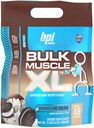 BPI Sport Bulk lihaste XL - Advanced Mass Weight Gainer tõsiste lihaste ehitamiseks ja taastamiseks, 25 g valku ja 497 kalorit serveerimise kohta - šokolaad, 13lb kott (13lb, küpsised ja koor)