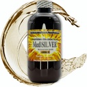 MediSILVER Amber Immunity Booster Traditsiooniline tõeline kolloidhõbe AgNP Toitaine - 250 ml merevaigust plastpudelis