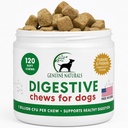 Digestive Supplement for Dogs - Recommended Probiotics Chew by FurParents - Improves Digestive and Gut Health, Helps with Diarrhea, Upset Stomach, Bad Breath & Constipation, 120 Count