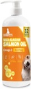 Alaska lõheõli koertele ja kassidele - Omega 3 EPA DHA kalaõli tervislikuks nahaks ja kate, liigeste ja luude toetus, allergia leevendamine ja põletikuvastane kaitse - 32oz All-Natural Vedel Supplement
