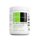 DAVINCI Labs D3/K2 Vedelik - Vedel D-vitamiin ja K-vitamiini lisand luude tervise, südametoe ja kaltsiumi imendumiseks - 30 ml (30 serveerimist)