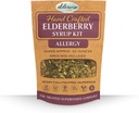 Elderberry Syrup Kit - Allergy Support - Makes Approx. 32oz - Comes with Brewing Bag - Ingredients - Elderberries - Rosehips - Ginger - Nettle - Cinnamon - Cloves - Elderwise
