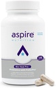 Aspire Nutrition Bio-Heal Pro+ 6-in-1 probiootilised kapslid täiendus - igapäevane probiootiline valem naistele, meestele ja lastele - 30 päeva pakkumine