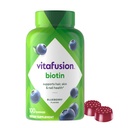 Vitafusion Extra Tugevus Biotin Gummy Vitamiinid, Berry Maitsestatud, 5000 μg Biotiin Vitamiinid, Ameerika number 1 Gummy Vitamiinibränd, 50 päeva pakkumine, 100 loend (pakendid võivad erineda)