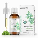 Oregano eeterlik orgaaniline õli-100% puhas lahjendamata Kreeka oreganoõli karvakrooliga - üle 86%, mitte-GMO, ekstra tugevus Oreganoõli Orgaaniline vedelik tilgad, 1 FL.OZ / 30 ml