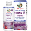 MaryRuth Organics Megadoos Vitamiin D3 Liposomal | Vitamiin D 4000 IU | Ultra Absorptsioon | Immuunsüsteemi tugi täiskasvanutele | Luude tervis | VIT D3 | Vegan | Suhkruvaba | Gluteenivaba | Mitte-GMO | 45 Serving