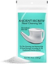 ANCIENT SECRETS Nasaalne puhastav sool, mittejooditud - USP-klassi naatriumkloriid mis tahes Neti Pot, Siinus niisutussüsteem, 8 Oz