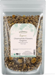 Starwest Botanicals Orgaaniline kummeliõied Terve - Kuivatatud lahtise lehe maitsetaimed tee, taimsete losjoonide ja küpsetamine, allikas Egiptusest, Certified Kosher, Non-GMO - 4 oz Pouch
