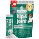 PetCultures hip & Joint TriBiotic Powder, toidulisand, mis toetab koerte liikuvust probiootikumide, prebiootikumide ja postbiootikumidega pluss glükoosamiin & kondroitiin - valmistatud USA-s