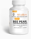 Bee Pollen Supplment - Bee Pollen, Propolis ja Royal Jelly - Vitaleons Bee Pearl - Igal pärlil on vitamiinid, mikroelemendid, polüfenoolid ja antioksüdandid (taimne, 60 kapslit)