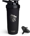 Smartshake Rockband Reforce Stainless Steel Protein Shaker Pudel 900 ml | 30 oz - Leakproof Screw-on Lid - BPA Free - Non-Isolated - Unisex (Judas Priest logo)