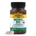 Riigi elu Metüül B-12 3000 mcg Lozenges, Vegan, Metüülkobalamiin energia ja kergesti imenduv, B12 Vitamiin, toetab energia taset, vastupidavust ja ainevahetust, 50