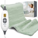 Puhas rikastamine PureRelief XL Küttepadi - 12" x 24 "Elektrooniline küttepadi seljavalu ja krampide jaoks, 6 Soojusseadet, FSA / HSA abikõlblik, Pehme masina pesukapp, automaatne ja niiske soojus (Zen Green)