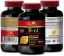 b12 koos metüülkobalamiiniga - METÜÜLCOBALAMIN VITAMIIN B-12 5000 - vananemisvastased vitamiinid naistele, energialisandid pulber pillid, energia vitamiinid naistele üle 50, vastupidavus vastupidavus - 1 pudel 60 Tabs