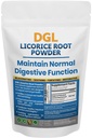 DGL lagritsalisand: toetab seedetrakti tervist, soolestiku Lining Support, DGL Powder for Wellness, lagritsa juure ekstrakti pulber, 140 serv.