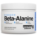 Evogen Beta-Alanine - Performance Enhancer | Boost Kestvus, Viivitus Väsimus | Maitsestamata | 60 Servings