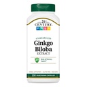 21. sajandi Ginkgo Biloba ekstrakt Veg-kapslid, 200-Count (21687)