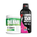 PROSUPPS Thermo Fat Burning Thermogenic Powder Vürtsikas Rita ja 1500 L-Karnitiin Berry - Kaalujuhtimine ja Pre Treening - Energia, meeleolu, isu kontrolli -