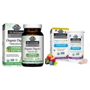 Eluaed Dr formuleeritud seedeensüümid Papain, Bromelain & Dr. Formuleeritud probiootikumid Organic Kids + Plus C & D-vitamiin - Berry Cherry