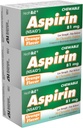HealthA2Z® Aspiriin 81mg | Madal tugevusega närimistabletid | Valu leevendamine ja palaviku vähendaja | Oranž maitse | Vähendab väiksemaid valusid, peavalu ja lihasvalu | 36 arvu (3. pakk)