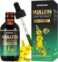 Mullein tilgad kopsudele - Lung Cleanse - Leaf Extract - Taimsed toidulisandid - võimas Mullein immuunsuse toetamiseks, Detox & hingamisteede toetamiseks - 2 fl oz
