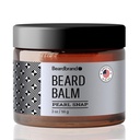 Beard Balm meestele - reisipakett - toetab paksemat habet, Pearl Snap lõhna, looduslikke koostisosi Või vähendab kuivust ja suurendab välimust - 2 oz